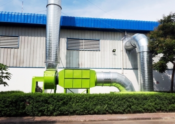 Thiết kế hệ thống buồng phun sơn cho công ty Dae Young Tech Vina - Giai đoạn 2